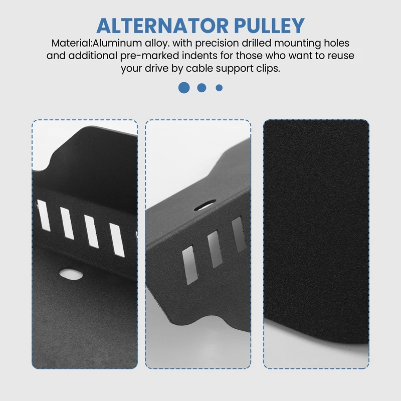 غطاء بكرة وحزام المولد ، ملحقات السيارة ، سوبارو WRX و Sti 02-17 #4