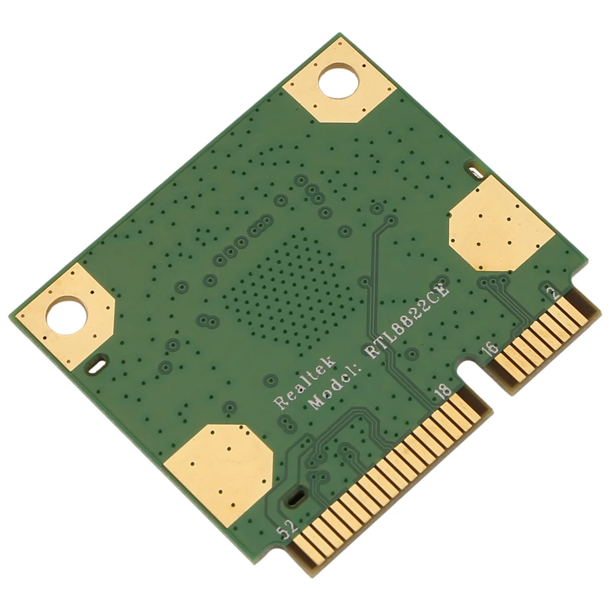 A25U RTL8822CE 1200Mbps 2.4G/5Ghz 802.11AC واي فاي بطاقة شبكة صغيرة PCIe بلوتوث 5.0 دعم الكمبيوتر المحمول/الكمبيوتر ويندوز 10/11