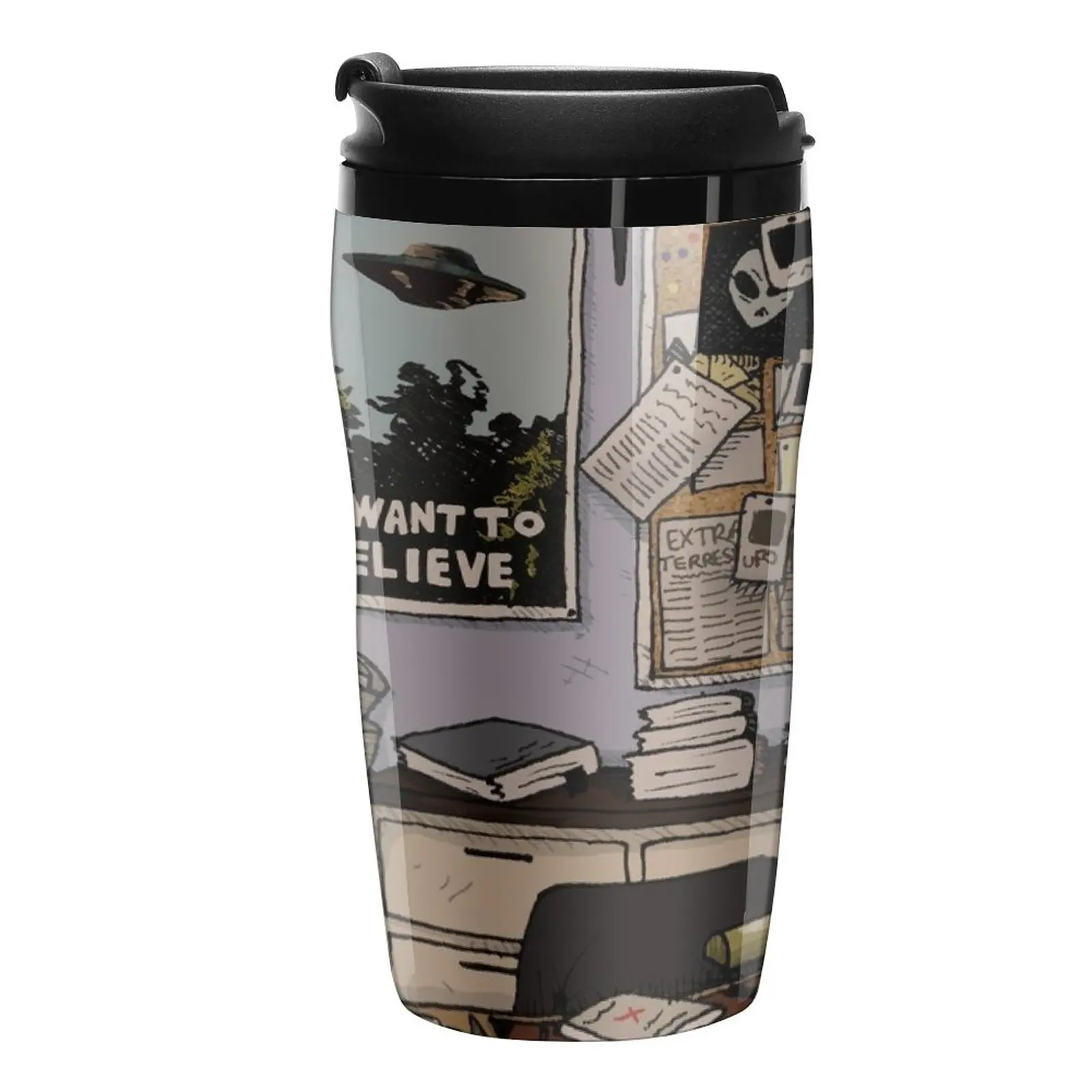 New Mulder's Office Travel Coffee Mug Beautiful Tea Mugs Elegant Coffee Coffe Cups Coffee Bowls