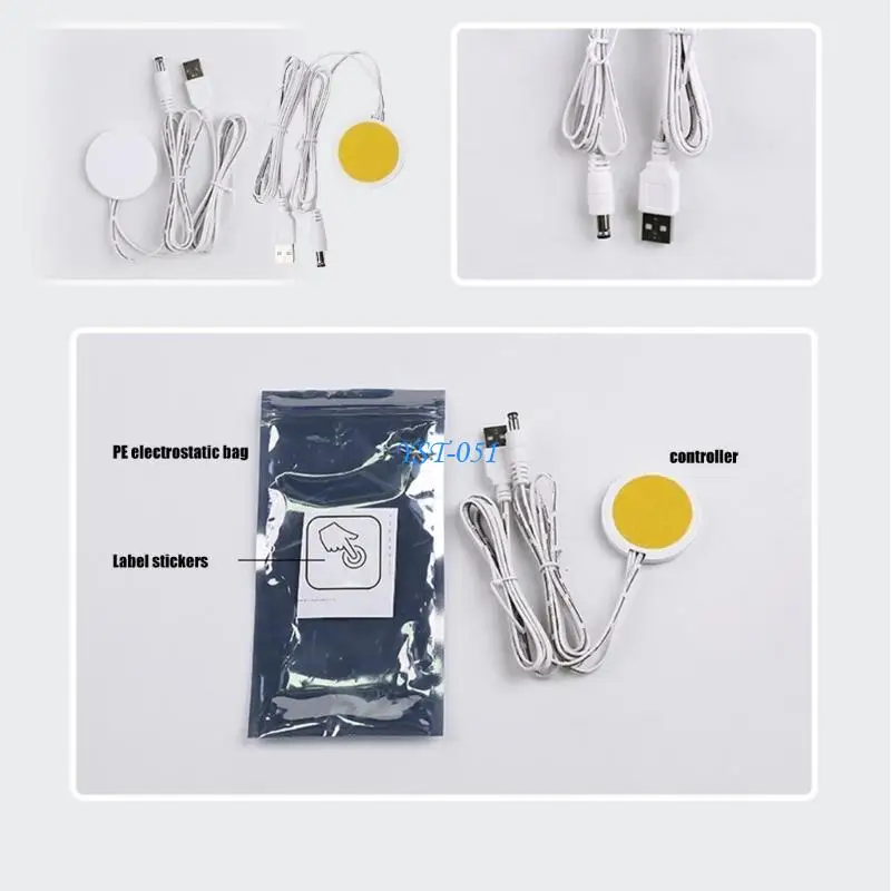 

E15A Kitchen Cabinet Light Dimming Controller Wooden Furniture Touch Sensors Switches