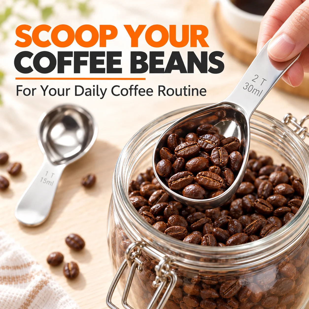 Coffee Spoons Coffee Measuring - Coffee Tea Sugar 评论和价格