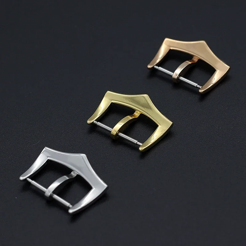 Watchband Metal Buckle Clasp For Vacheron VC Stainless Steel Watch Clasp Constantin PP Patek Pin Watchband Buckles Philippe 18MM