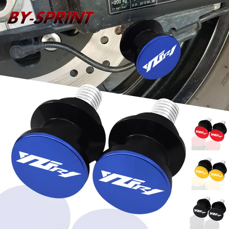 

Motorcycle Rear Swing Arm Cover For YAMAHA R1 YZF-R1 YZFR1 2004-2021 CNC Swingarm Spools Stand Screws Protector 6MM