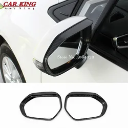 For Toyota Sienta 2015-2019 Accessories ABS Chrome Car Rear view mirror block rain eyebrow Cover Trim Sticker Car styling 2pcs