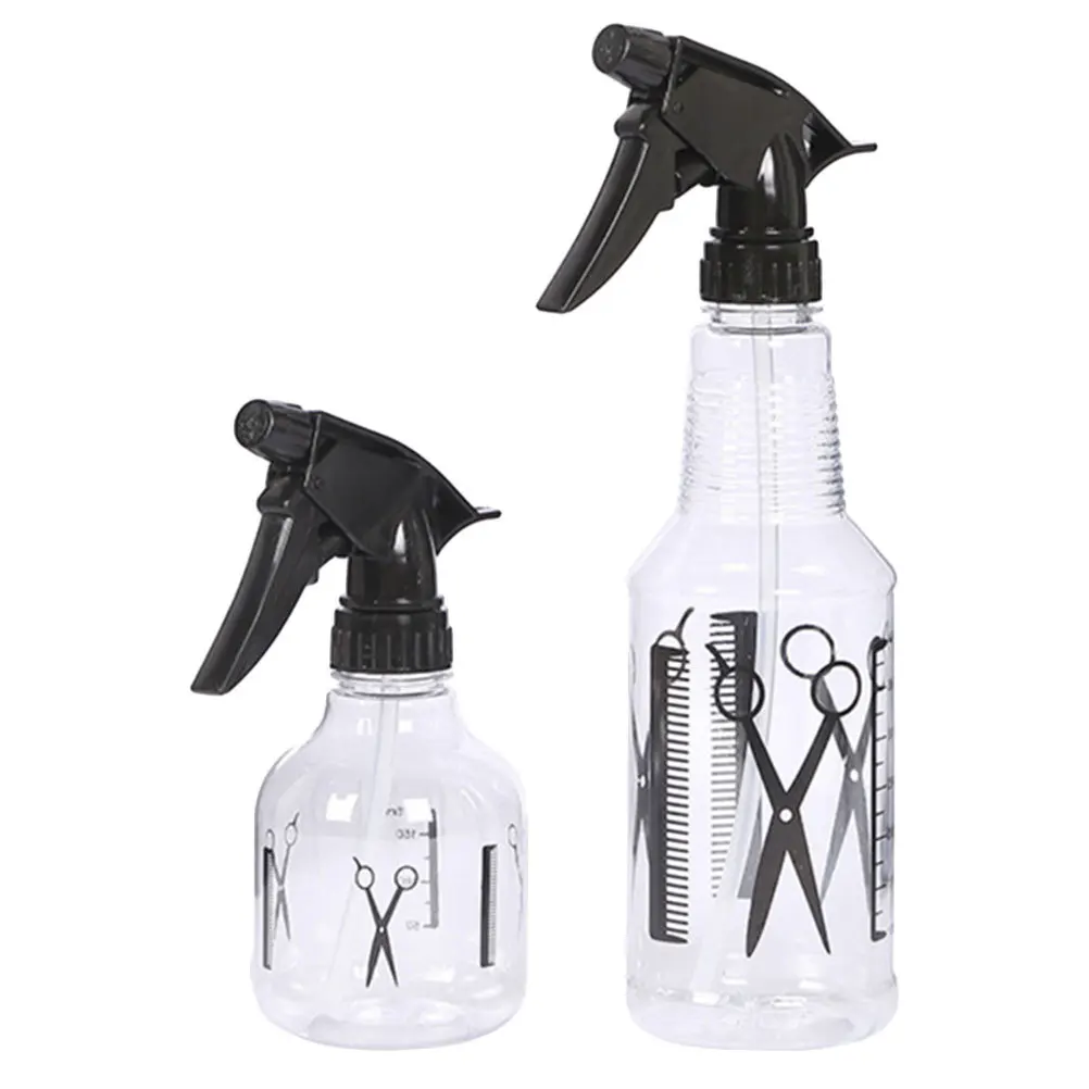 

2Pcs Spray Watering Can Comfortable Grip Fine Mist Sprayer Portable Plastic Watering Hair Salon Barber Shop Hairdressing