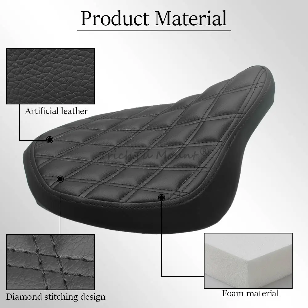 Front Seat Pad Cover Plastic Motorcycle Accessories For Triumph Bonneville Bobber 2017 2018 2019 2020 2021 2022 2023 2024 2025