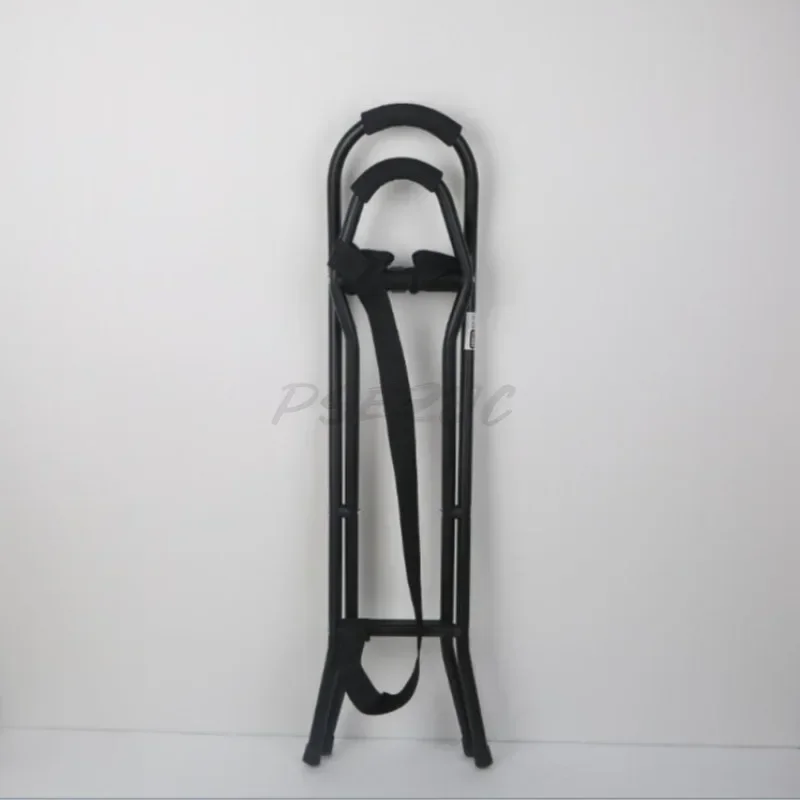 Aluminum Alloy Lightweight Four Legged Elderly Cane Stool Foldable and Portable Cane Chair Elderly Cane Sitting Stool