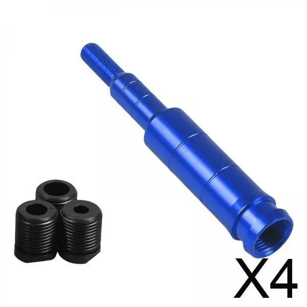 

High Reliability Aluminum Shifter Knob Extension Straight Gear Stick Lever Adapter for Manual Car Interior