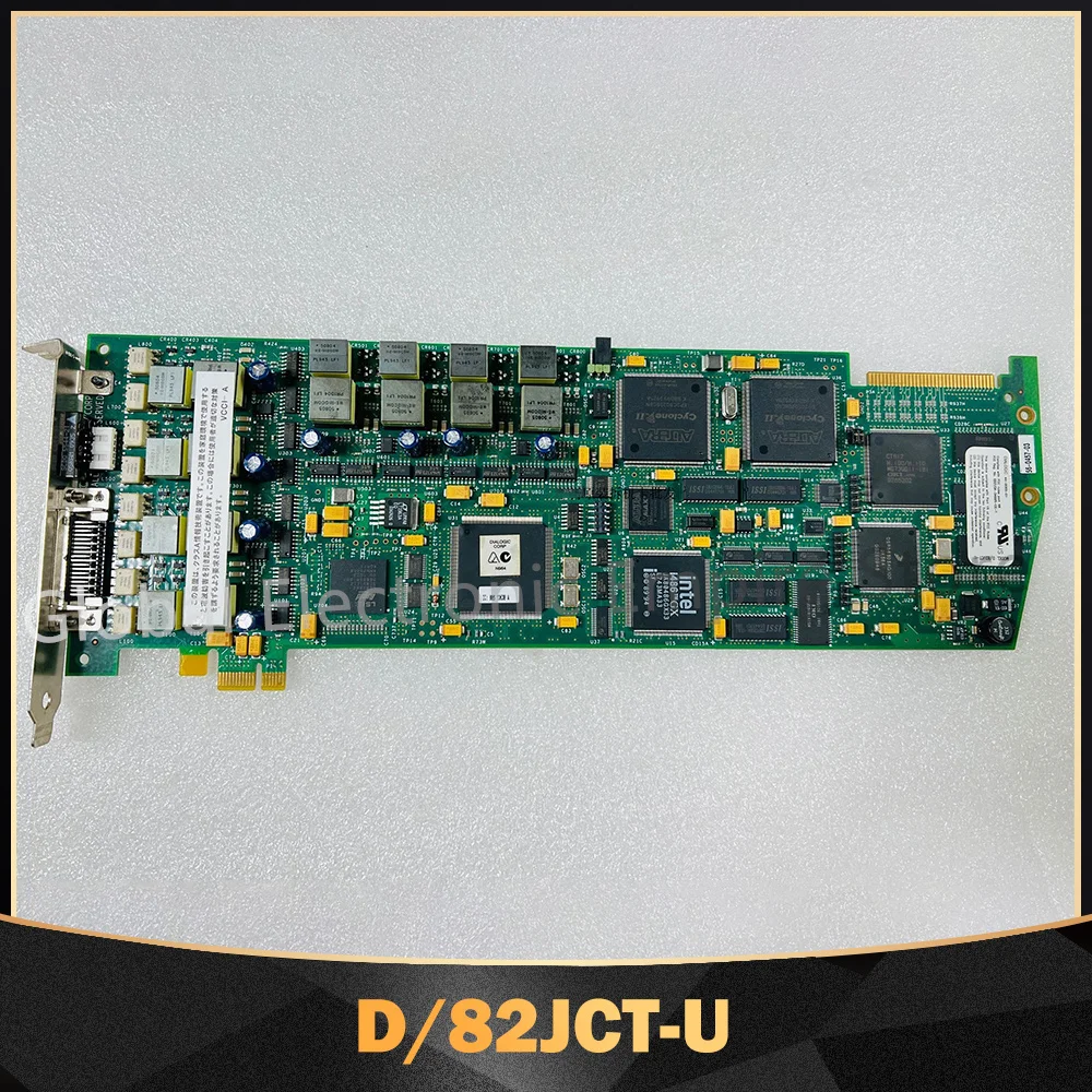 For DIALOGIC MODEL D/82JCT-U D82JCTUW Voice Card 44-0065-01 PCI-E X1