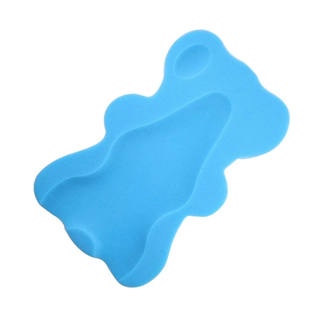 

5 Cm Baby Bath Sponge Pad Comfortable Cushion Mat Non-slip Contoured Shape Seat