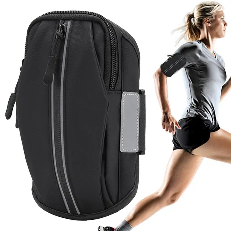 Cell Phone Armbands Waterproof Sport Armbands Portable Gym Arm Bag Multifunctional Cycling Pouch For Outdoor Activities