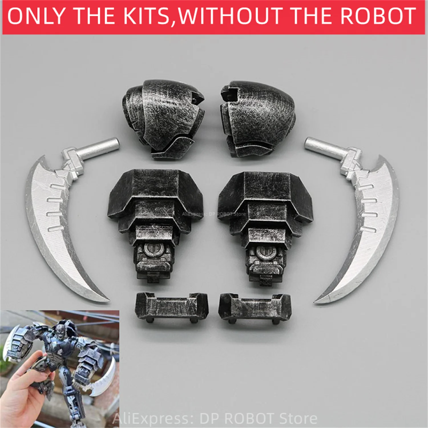 Arm Armor Shoulder Armor Weapon Upgrade Kit For T7 SS106 OP Prime Accessories