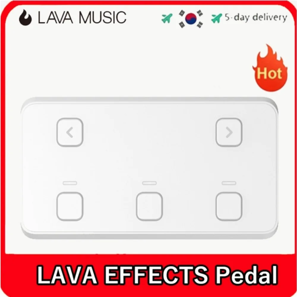 LAVA MUSIC  Effects Pedal Wireless Live Pedals Compatible with Lava ME 4, ME Spruce, ME Play & Blue Lava Touch Guitars