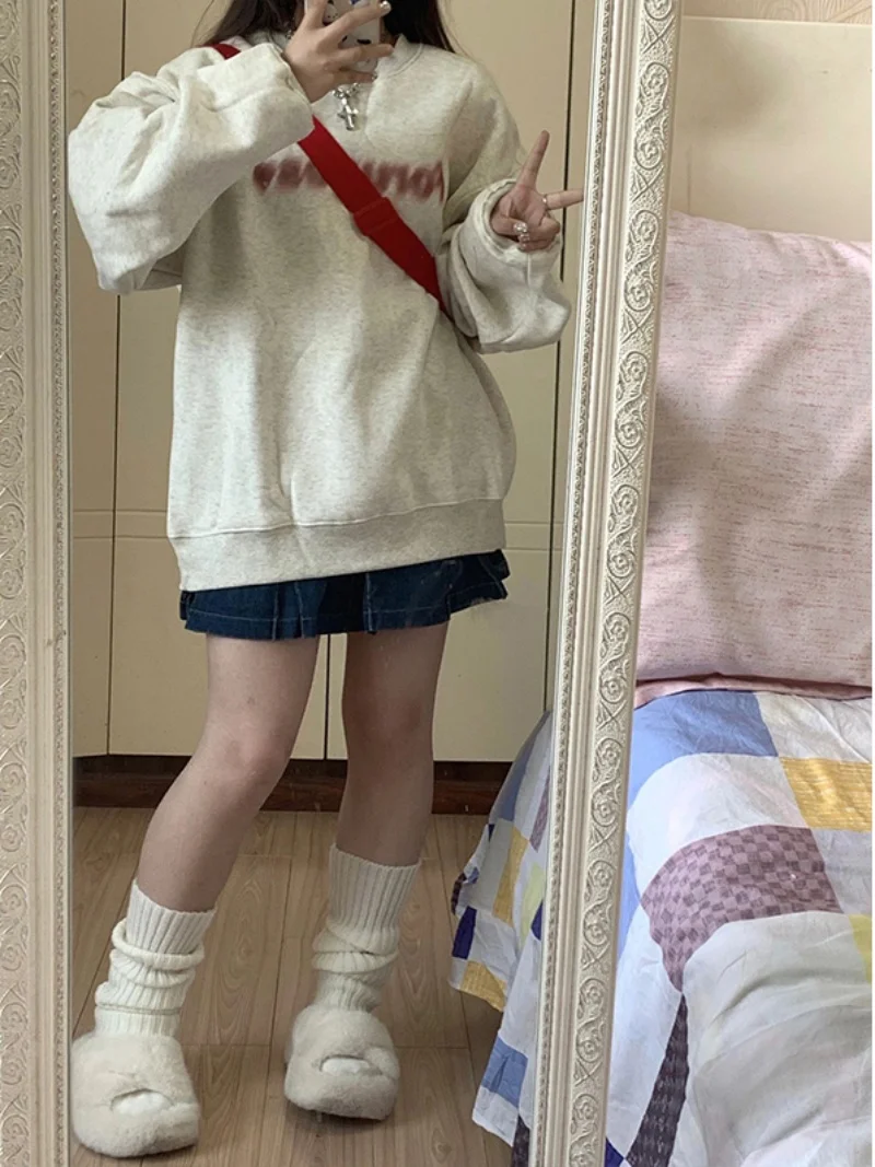 High Waist Pleated Denim  Skirt Women plus Size Conceal Belly Slim A-Line ort Skirts Summer Vintage Korean Sle