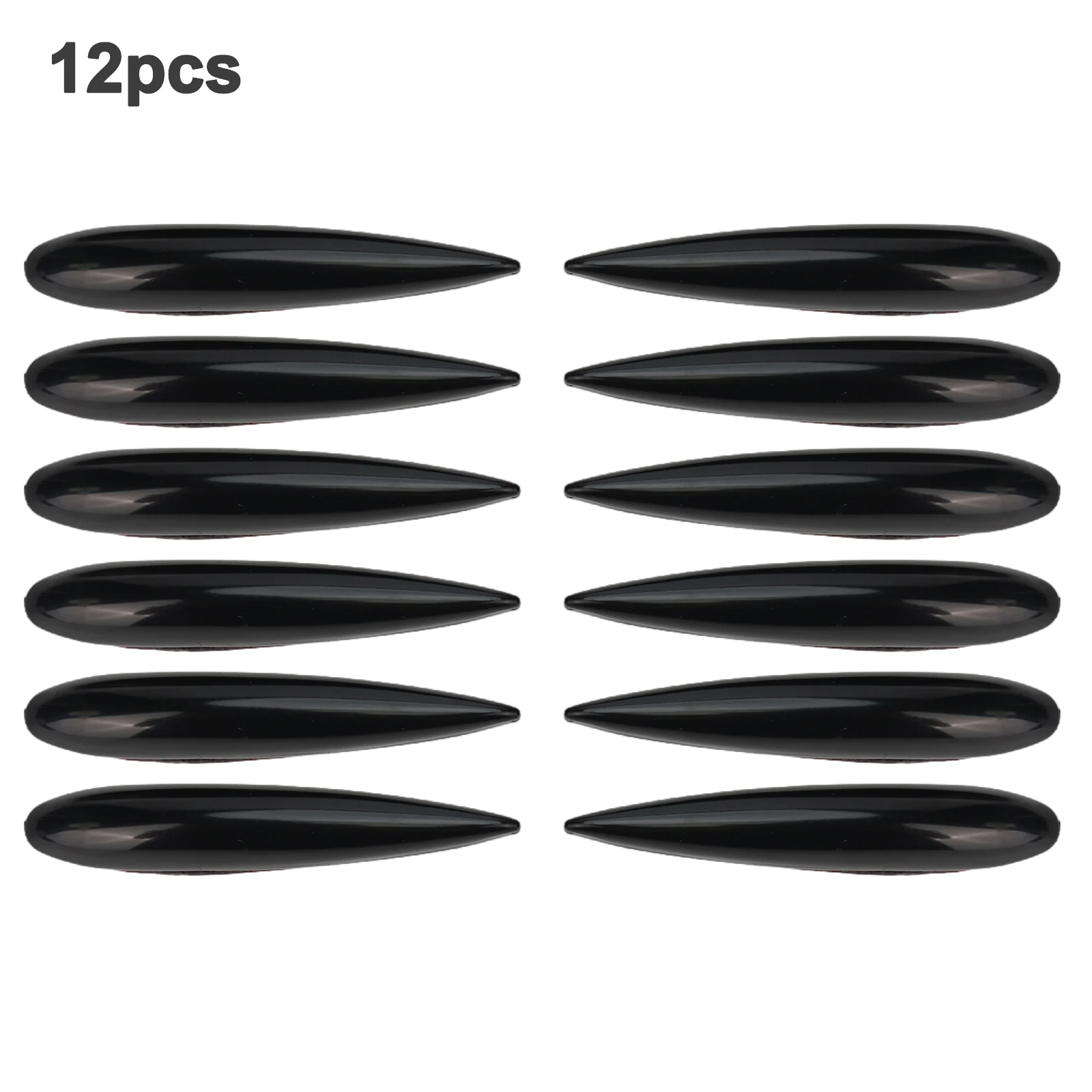 12PCS Car Protector Anti-scratch Door Edge Guard Trim Strip Bumper Protection Collision Bar Protection Anti-collision Adhesive