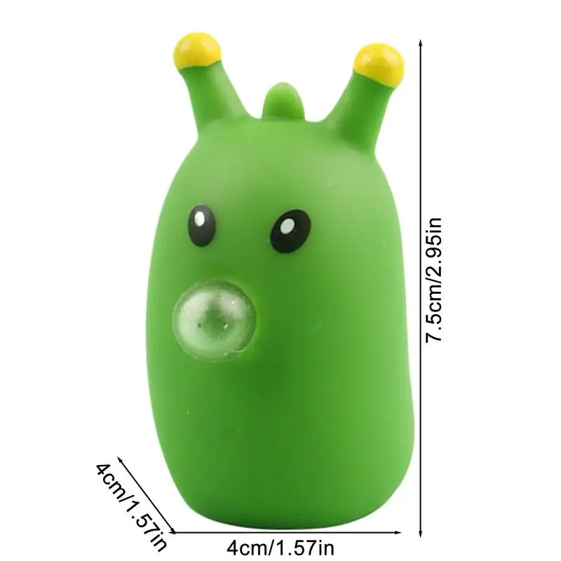 Squeeze Fidget Toy Creative Slow Rising Squeeze Toys Stretchy Caterpilla Cute Stress Squeeze Toys Stress Relief Sensory Toy For