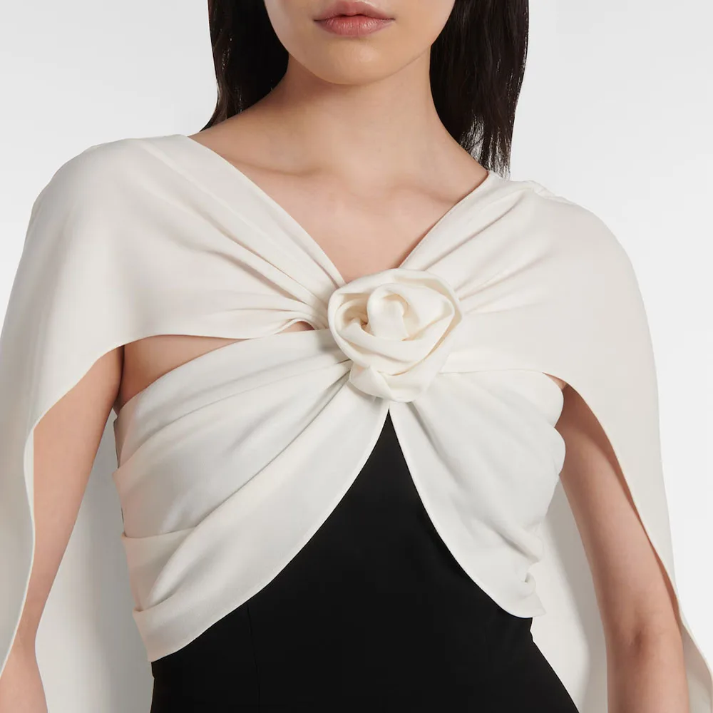 Modern Black Evening Gown For Women Mermaid Formal Party Dress Straps Prom Dress Floor Length Appliques Saudi Arabia Dress