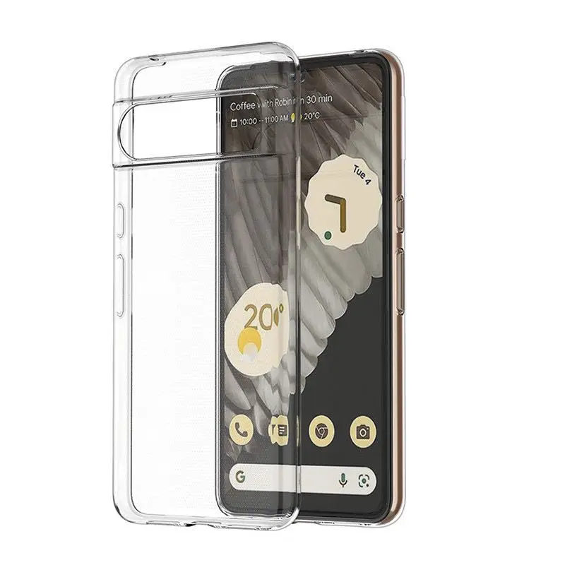 Klare, weiche TPU-Hülle für Google Pixel 10 9 11Pro XL 7 6 8 9 10 Pro XL 9A 10A 8A 7A 6A Silikon-Handyhülle