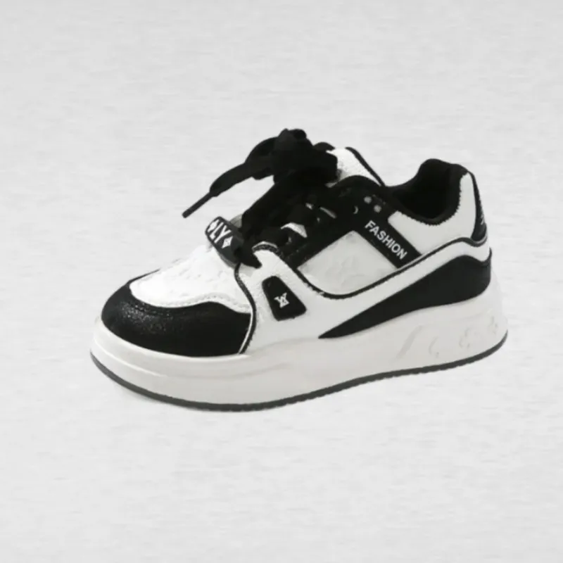 

Women Platform Sneakers Autumn New Women Casual Sport Shoes Trend Breathable Sneakers Design Thick Sole Wear Resistant Shoes