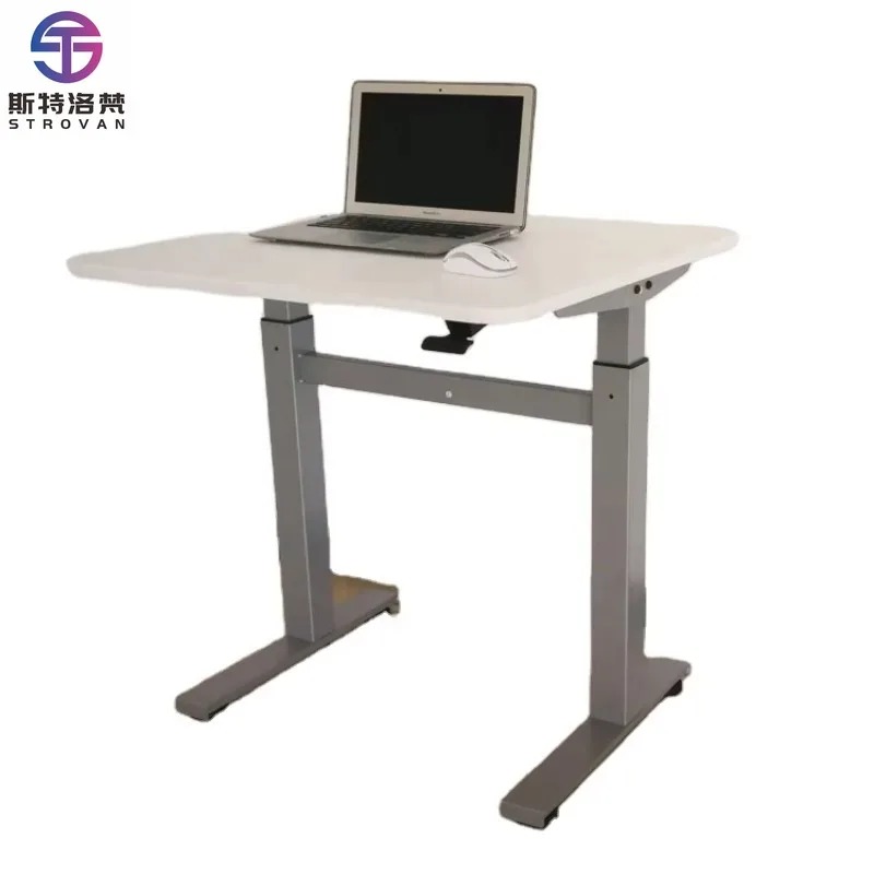 

Эргономичный детский учебный стол: простой, умный, мобильный, с пневматической регулировкой высоты, для дома и школы