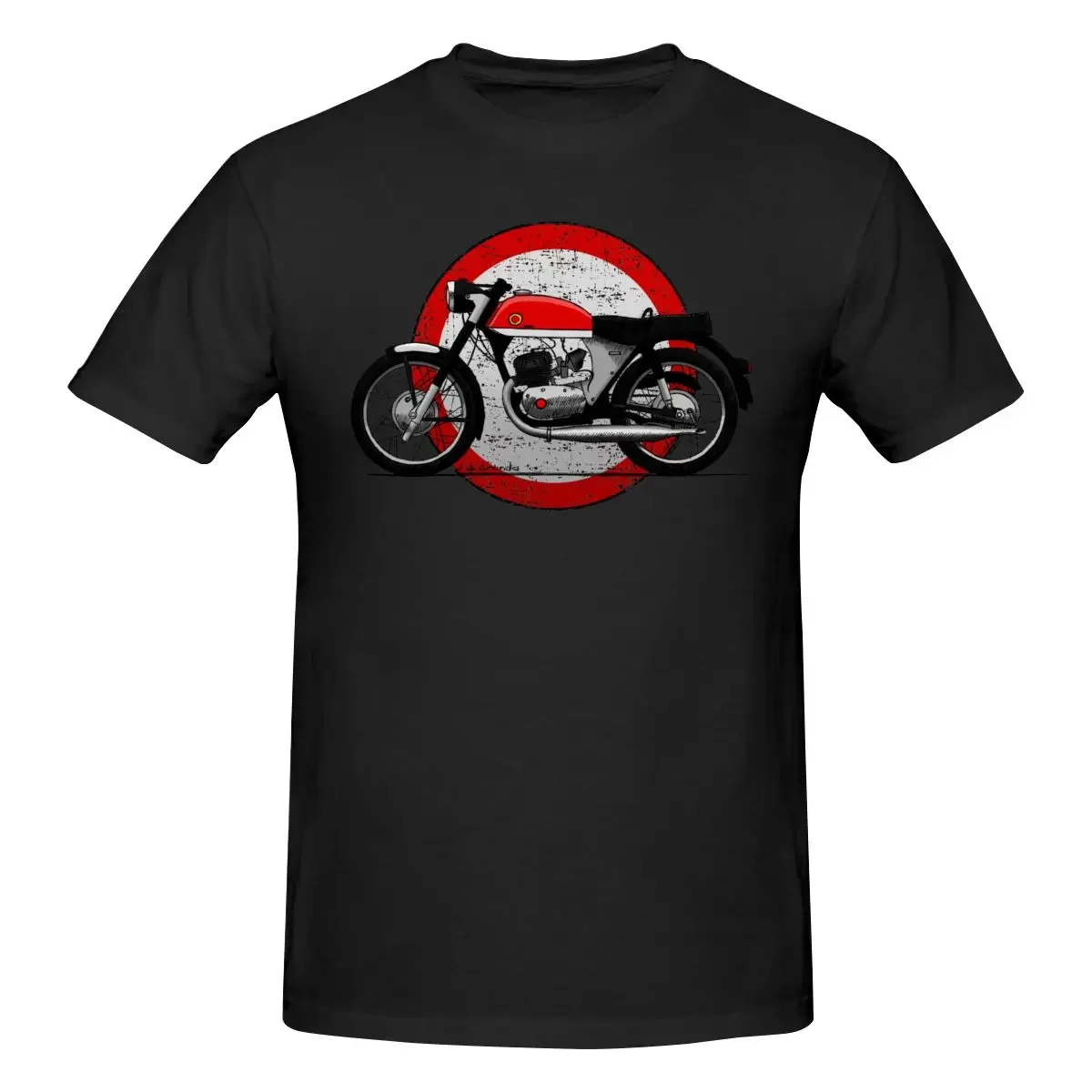 Montesa Motorcycle T Shirt Cotton Crewneck Custom Short Sleeve Shirts