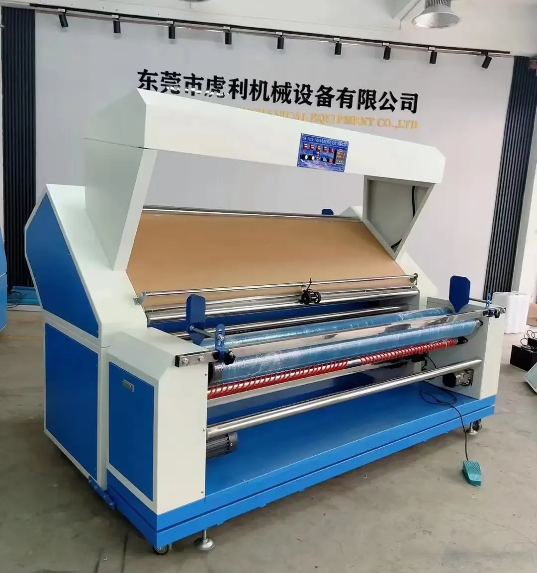 Multifunctionele stoffeninspectie meetmachine Textielinspectiemachine Doek ontspannende machine