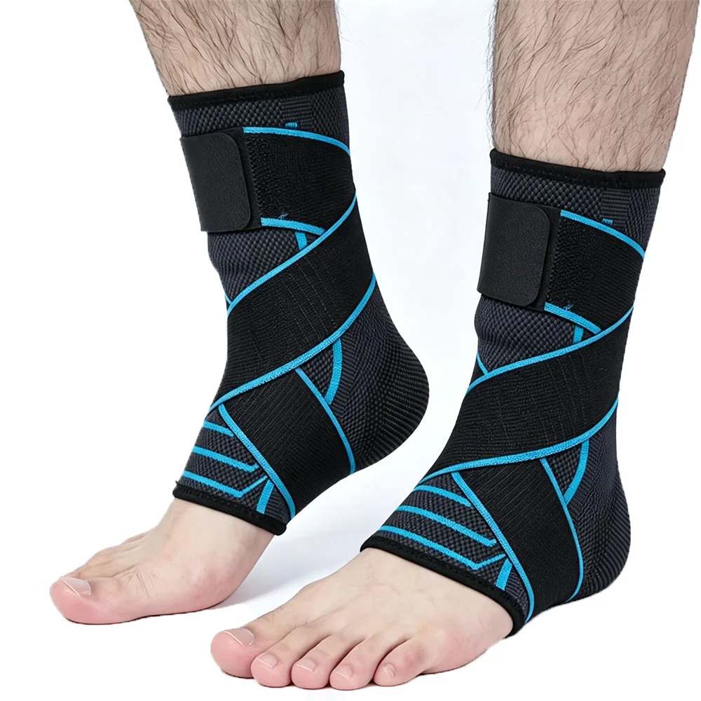 2pcs Adjustable Ankle Braces Adjustable Ankle Support Band for Ankle And Heel Strong Support Straps for Multi-Sports Basketball