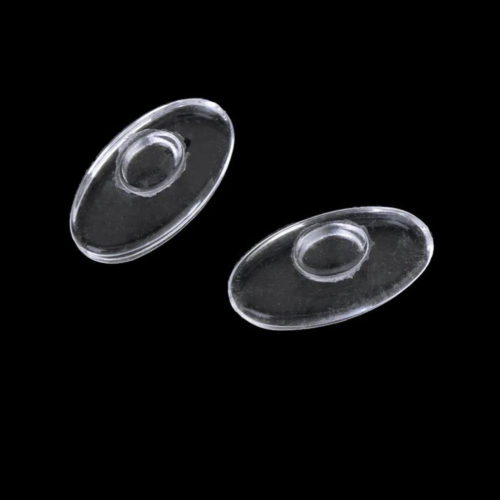 

25 Pairs Anti Slip Transparent Silicone Nose Pads for Glasses Eyewear Support Durable Quality Outdoor Activities Accessories