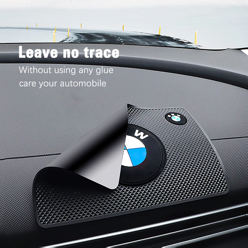 لوحة سيارة سجادة ضد الإنزلاق الهاتف مفتاح تخزين الوسادة اكسسوارات السيارات لسيارات BMW G30 G32 G01 G02 G05 G06 G07 G26 G23 G22 F40 F20 G08 G16