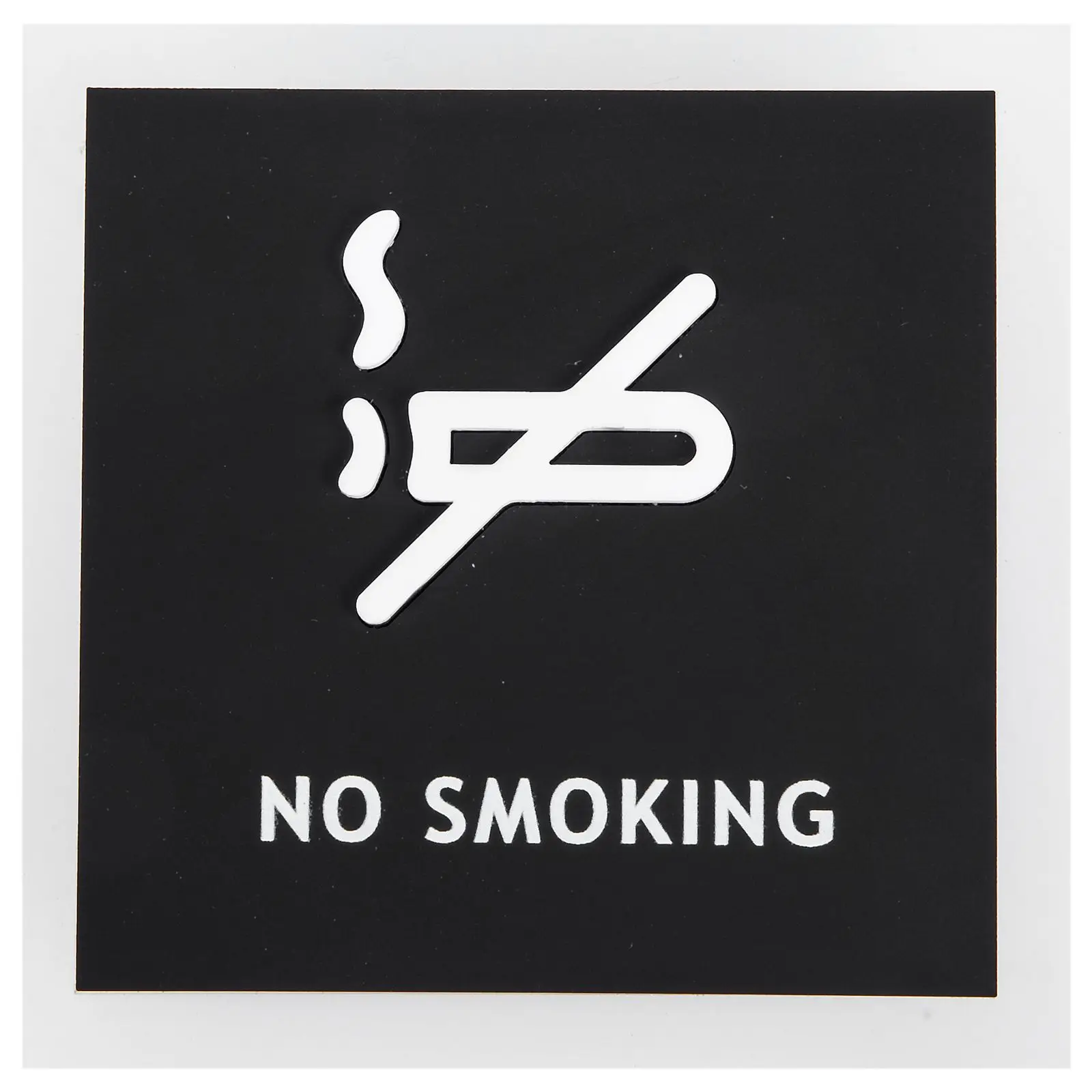 No Smoking Acrylic Public Indicator Reminder No Smoking Sign For Business for Home Office Restaurant Traffic Safety