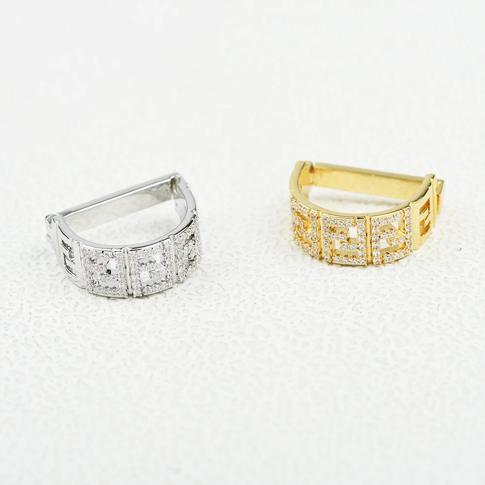 ICEYY الرجال D على شكل التعادل كليب التعادل الدائري للرجل الفاخرة الزركون مطعمة مشبك حلقة الزفاف رجال الأعمال مجوهرات اكسسوارات