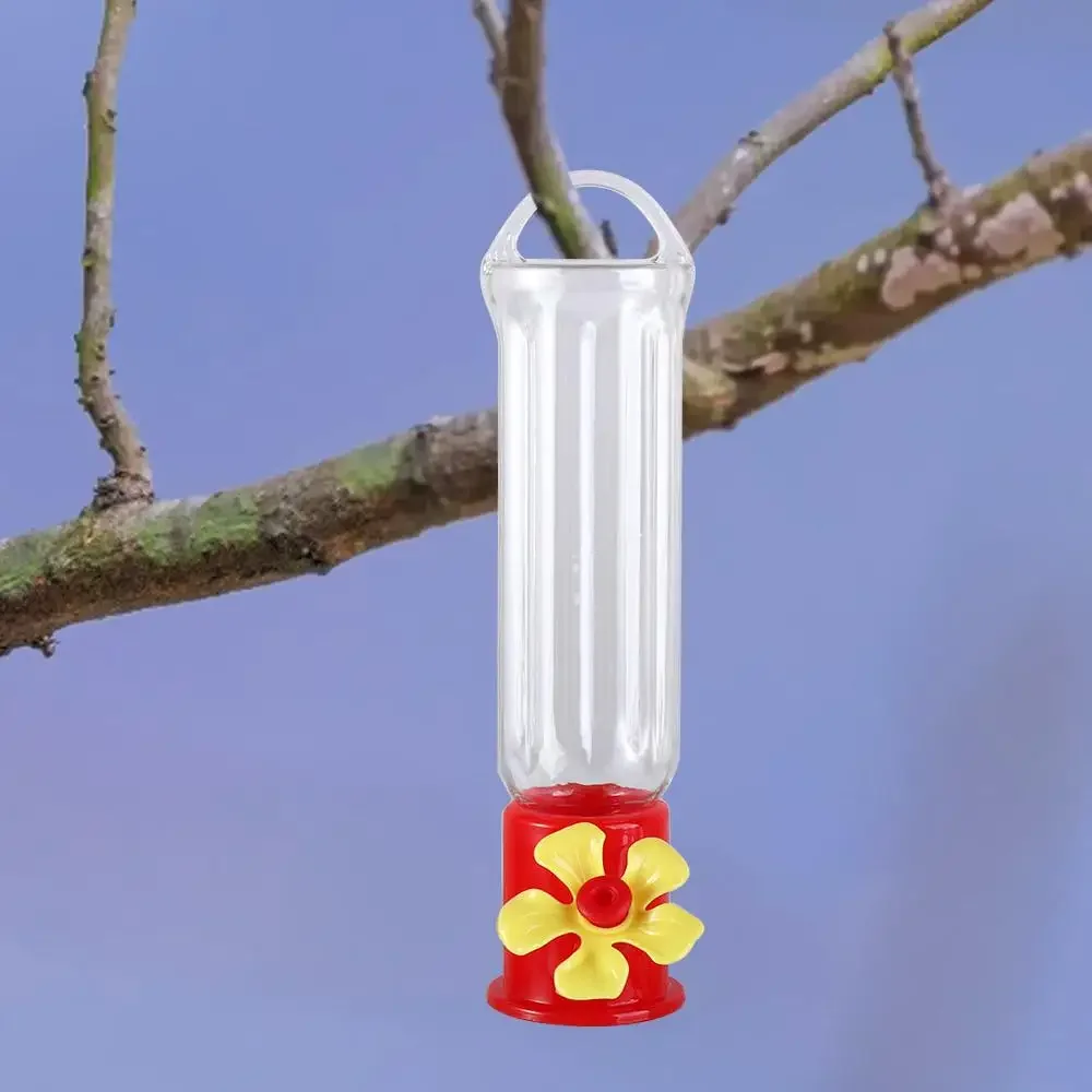 Practical Removable Bird Feeding Bottle Portable Plastic Leak-Proof Small Bird Feeder Container Outdoors Garden Yard Accessories