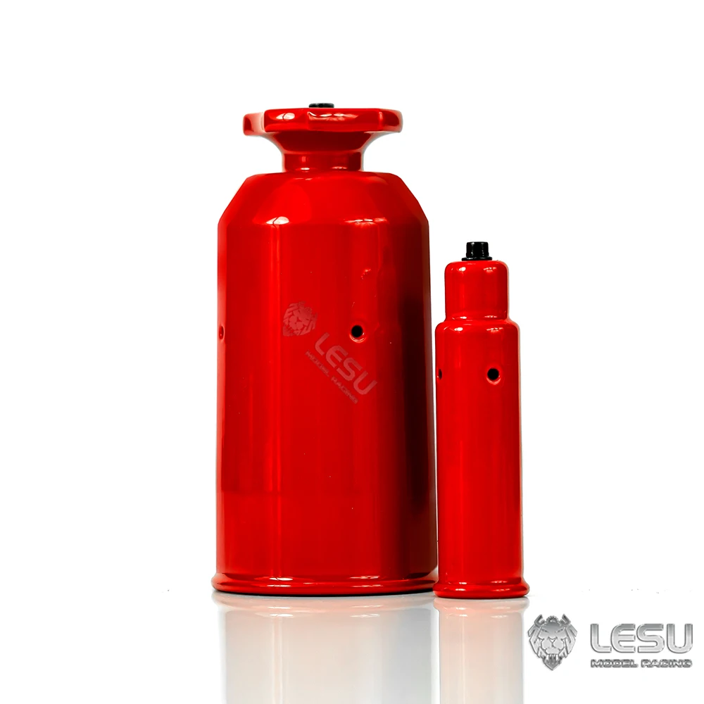 LESU Metal Fire Extinguisher for 1/14 RC Hydraulic Excavators DIY Cars Loaders Trucks Model Spare Parts Accessories TH22902