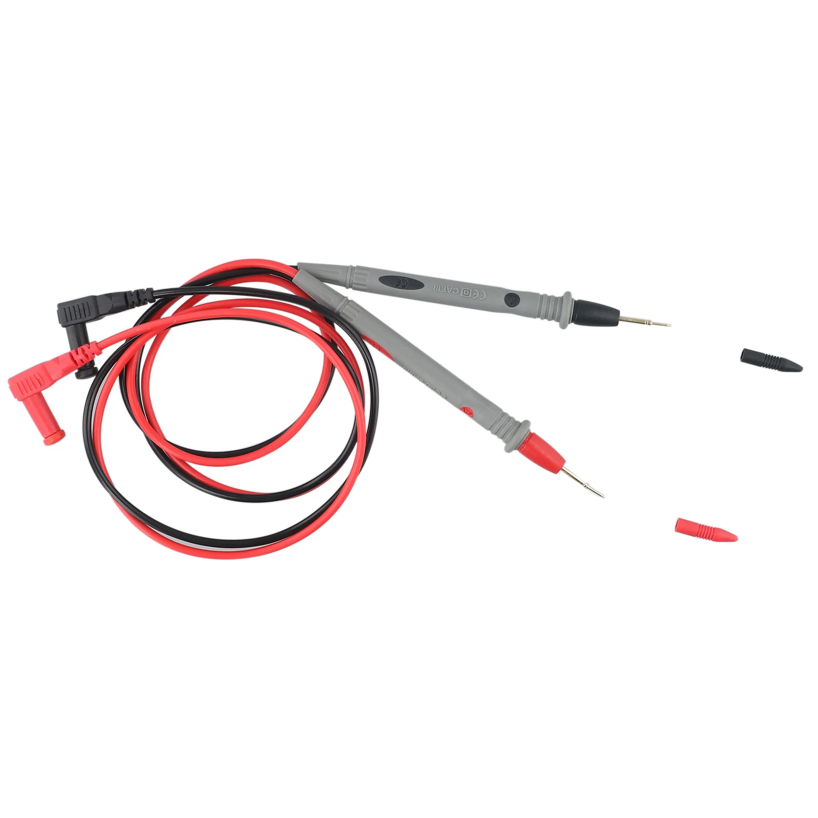 Digital Multimeter Probe Set with Extended Cable Length and Designed to Handle High Current Applications up to 10A