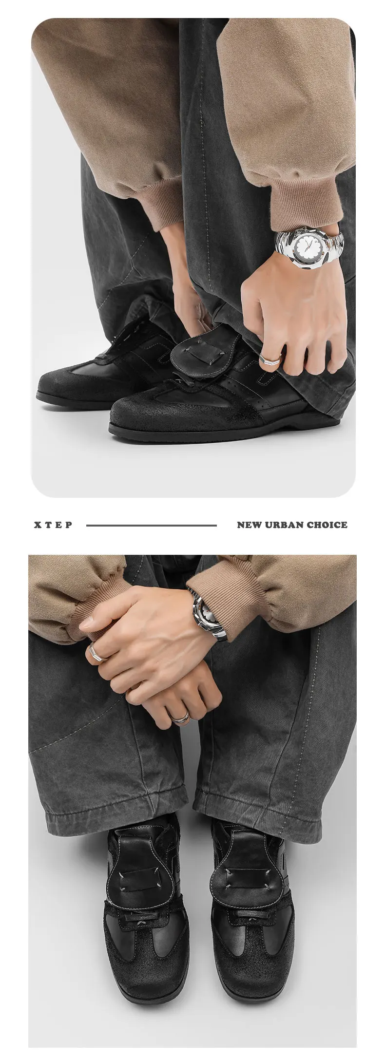 Plus Size 38-46 Handmade Leather Shoes Men Handmade Shoe Casual Loafers Soft Breathable Flats Shoes Men's Moccasins for Driving