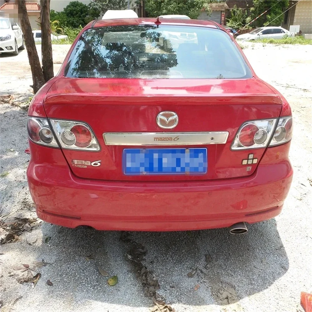 

Use For Mazda 6 2005--2013 Year Spoiler Rear Wing Body Kit Accessories (Red)