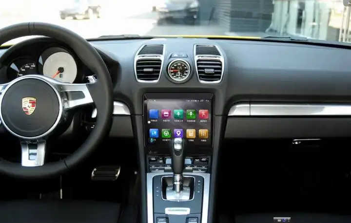 Autoradio sans fil Carplay, Android 13, 2 Din, lecteur de limitation, Porsche Cayman, Macan, 911, Boxster, Panamera, broderie enne, 2010-2017