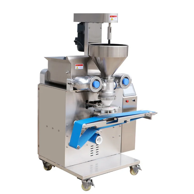 

Commercial moon cake Ciba stuffing machine forming multi-functional bag Tangyuan pressing cake forming electric heating