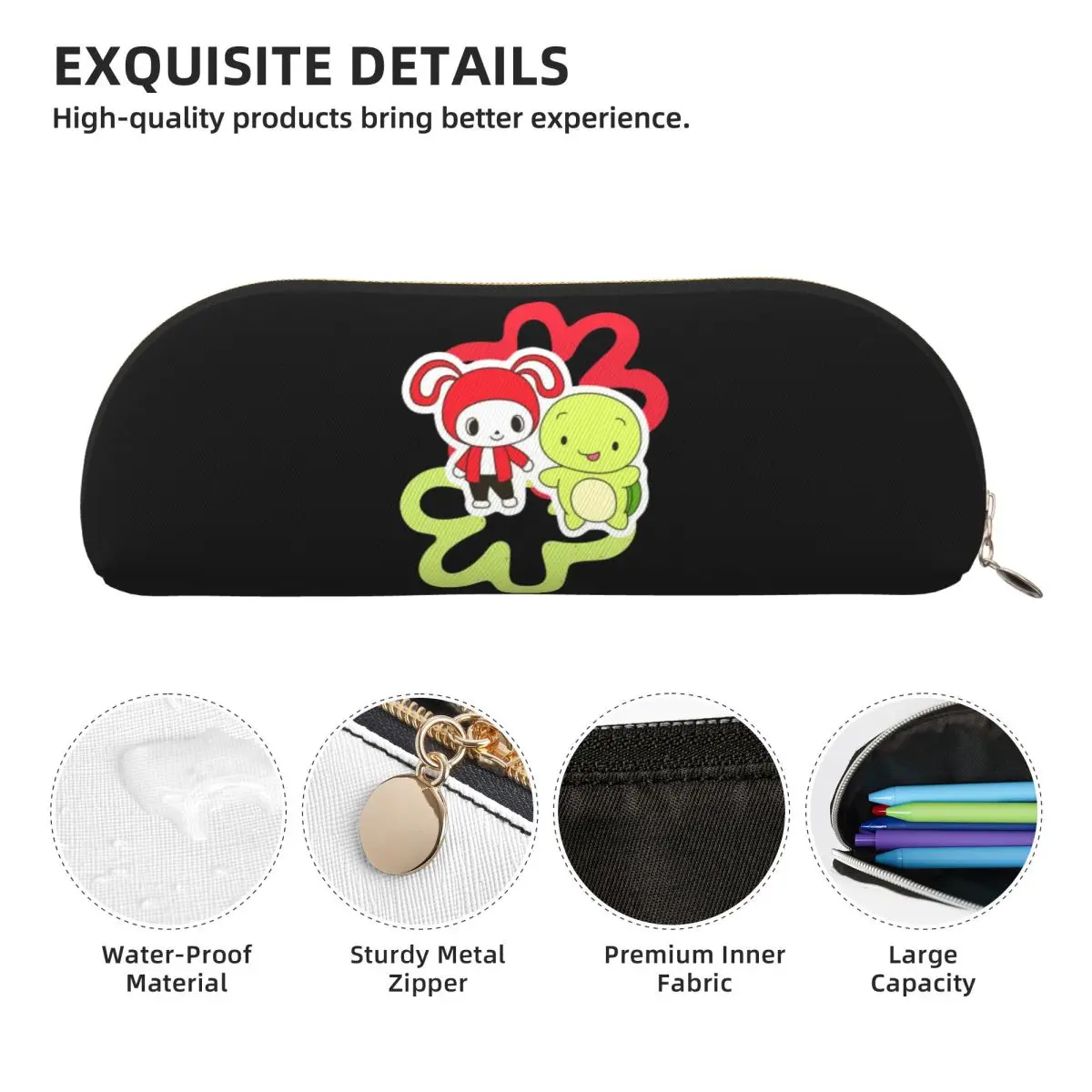 Jj ميكي مايزن مقلمة قلم رصاص الحقيبة تخزين القرطاسية لوازم سعة كبيرة صندوق القلم حقيبة أقلام رصاص لهدايا الطلاب