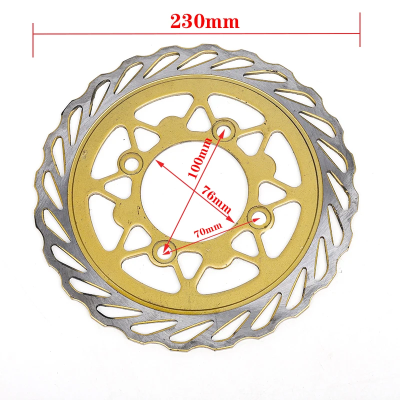 Universal aluminum alloy floating disc motorcycle disc brakes 185 180 160 170 190 230mm front disc brake For Honda modification