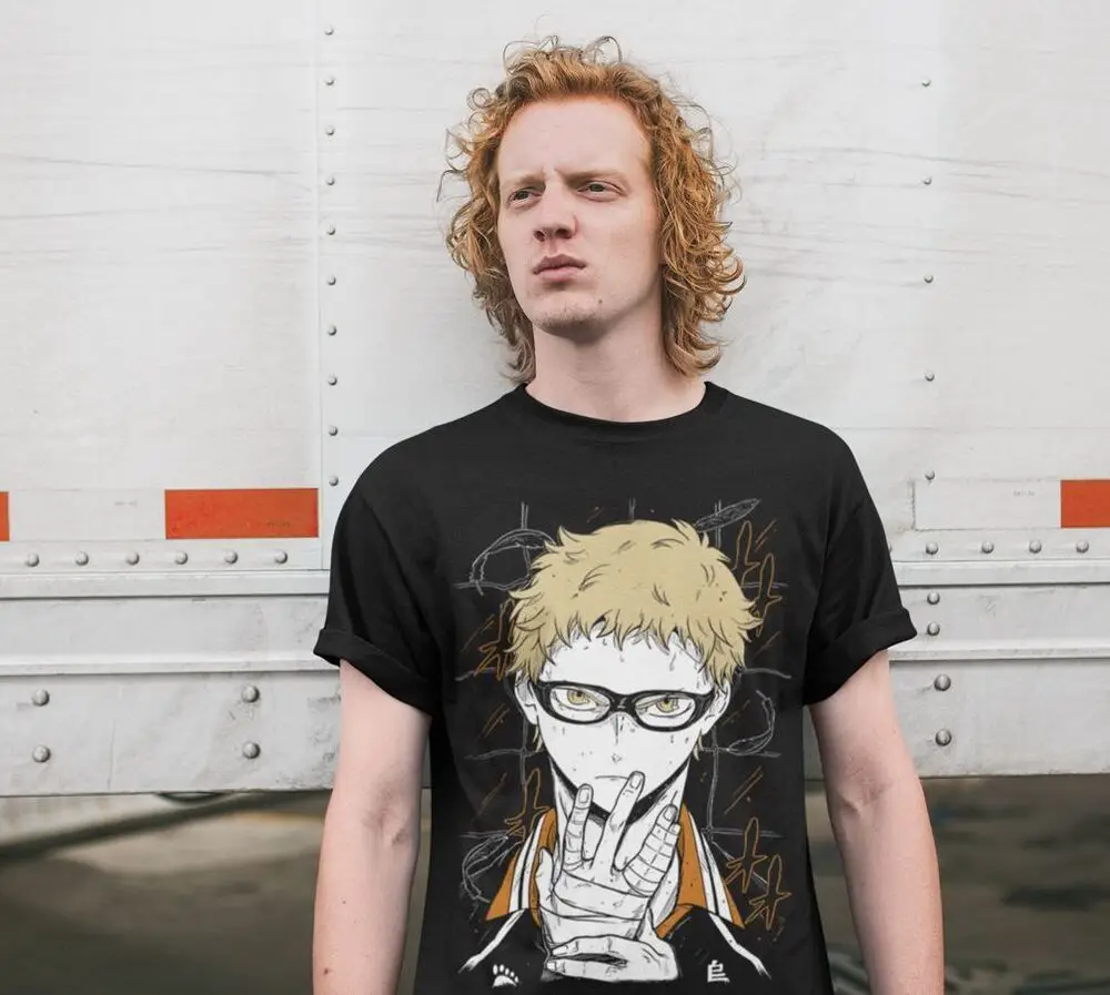 Tsuki T-shirt ga Michibiku Isekai Douchuu Anime Manga Shirt All Size image 2