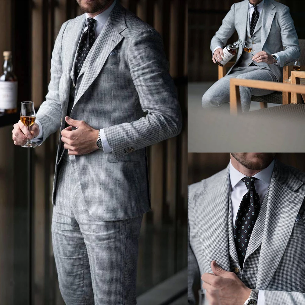 Classic Men Suits Met Twee Stukken Shawl Revers Designer Wedding Formele Gelegenheid Smoking Jas En Broek