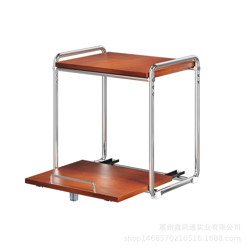 

Medieval style pull-out microwave oven rack, rice cooker, kitchen countertop, oven, air fryer, storage rack