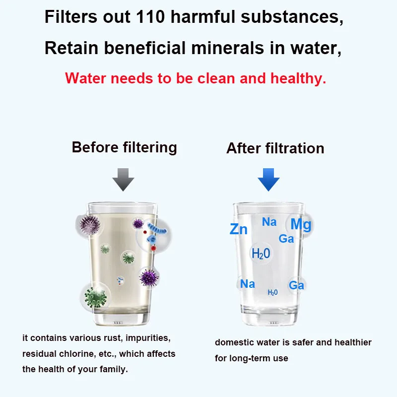 Lt1000P Water Purifier Activated Carbon Reverse Osmosis Refrigerator Ice & Water Filter Replacement ADQ74793501,ADQ74793502