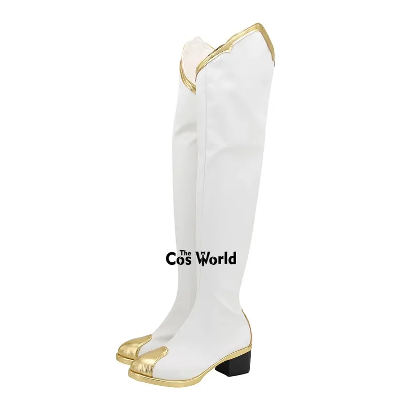 Os jogos Genshin Amber personalizam botas de sapatos de cosplay