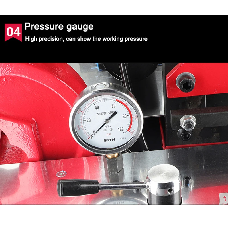 DHY-200 3-In-1 Processing Machine  Cutter Combined Busbar Hydraulic Pressure Punch Hole Tools Bending Equipment 110 / 220 V
