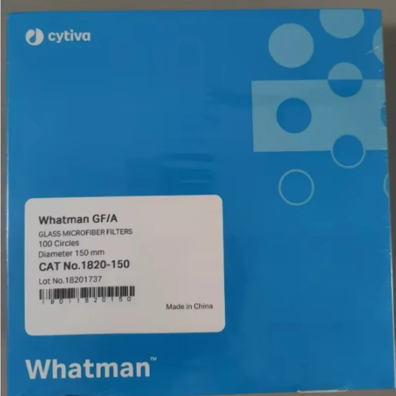 NEW Whatman GF/A Glass Microfiber Filters Papers 100 Circles 1 Box CAT No.1820-025,1820-055,1820-070,1820-090,1820-125,1820-150