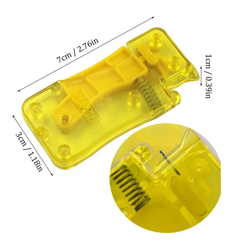 1Pcs Quick Threading Device Universal Fast Auto Needle Threader Household Portable DIY Needle Hand Sewing Accessories