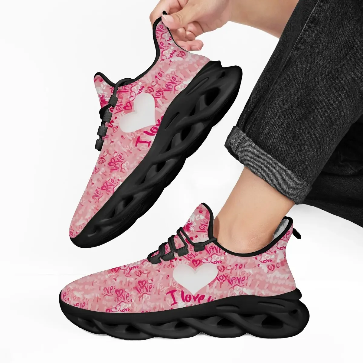 

Christmas Comfortable Gym Training Anti Slip Casual Sneakers for Men Lightweight Slip on Walking Shoes Outdoor Footwear