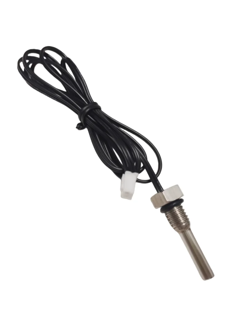 1PCS 10K M8 hexagonal probe NTC thermistor temperature sensor 1.25 thread B3950 B3435 10K 50K 100K 1M Probe plus length